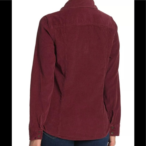 Roxy corduroy maroon jacket small - Picture 7 of 7